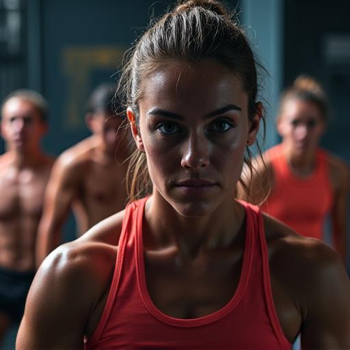 HIIT workout session