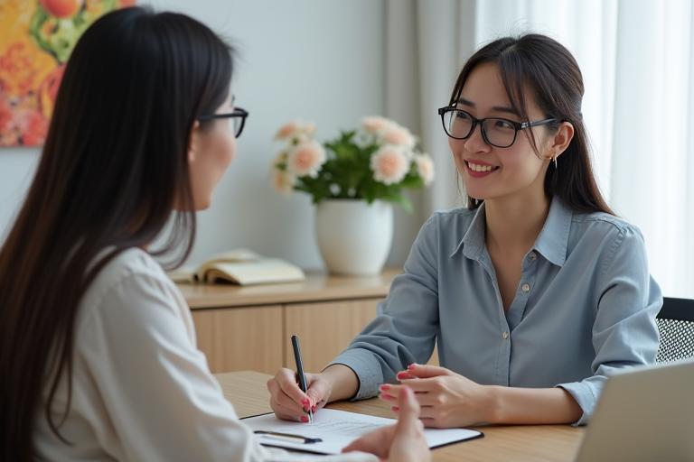 Nutrition counseling session in Singapore